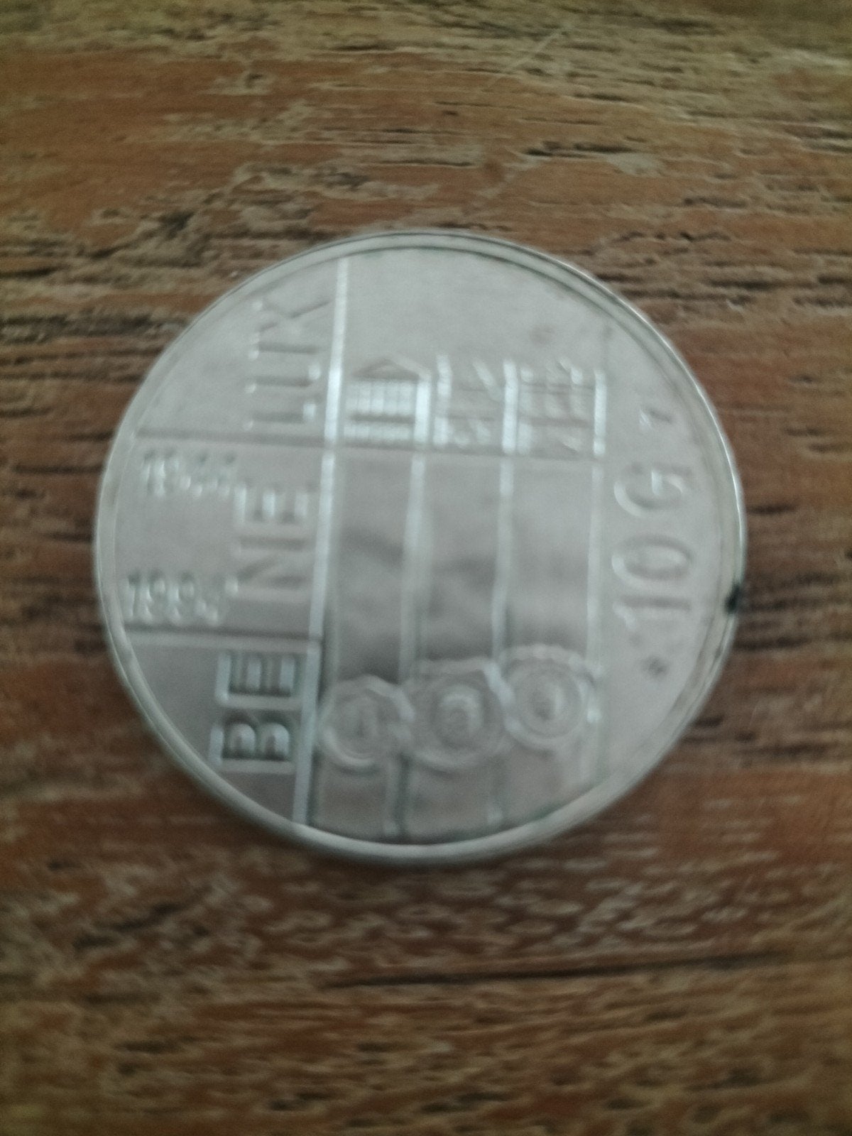 10 Gulden Benelux munt Koningin Beatrix 1984, Postzegels en Munten, Koningin Beatrix, Zilver, Ophalen of Verzenden, Losse munt