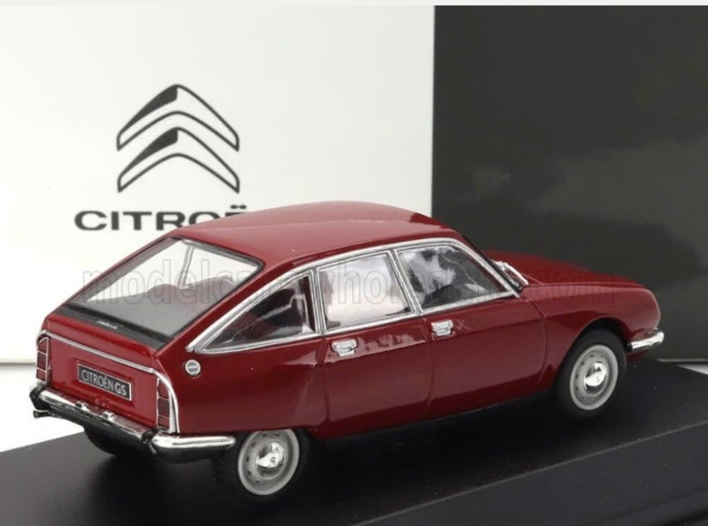 Citroen GS 1970 Rood Massena schaal 1:43 NOREV AMC0191516, Verzenden, Nieuw, Auto, Norev