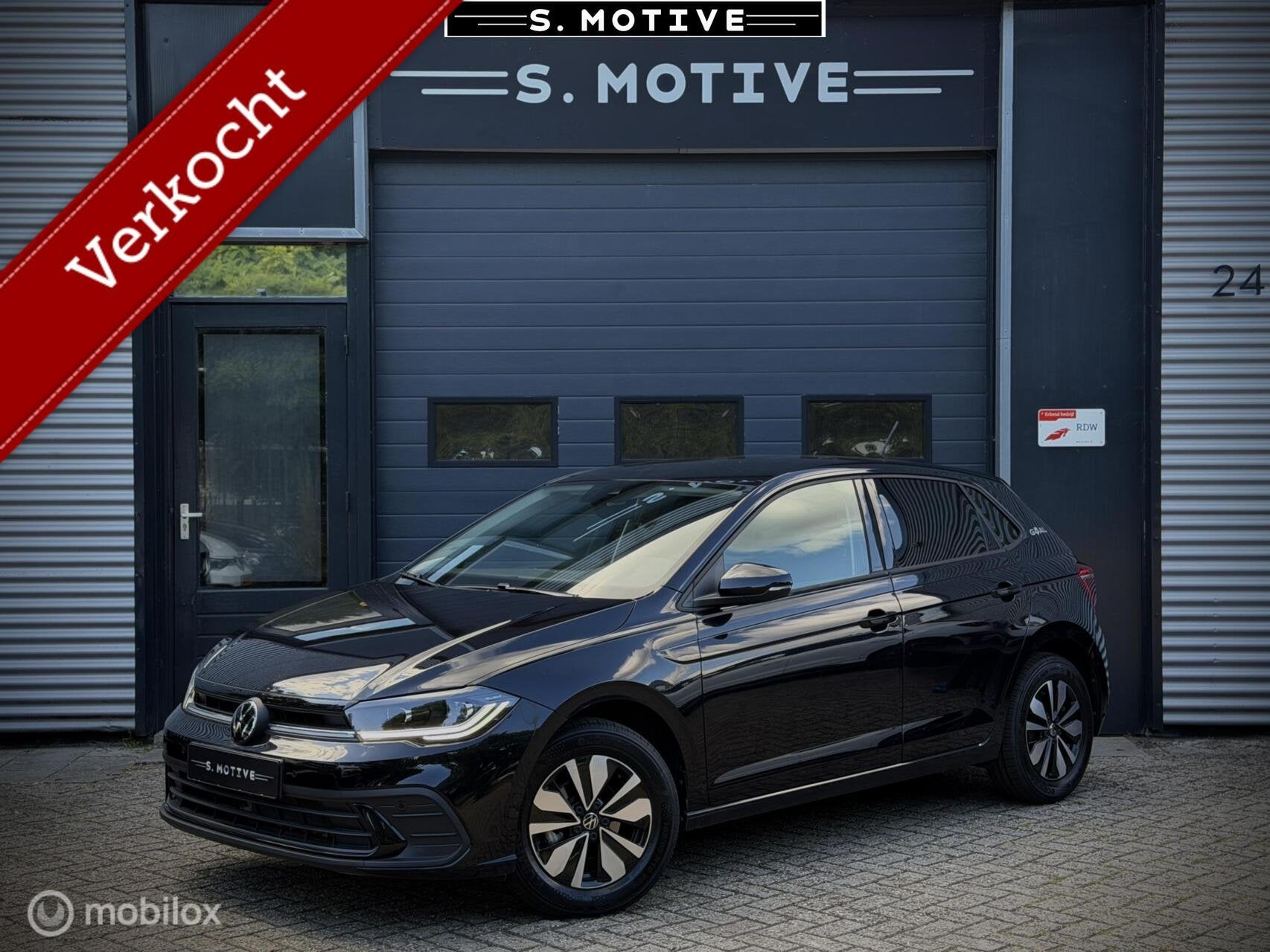 Volkswagen Polo 1.0 TSI Goal Trekhaak, BTW, Stoelverw, Camer, Voorwielaandrijving, Dealer onderhouden, Gebruikt, Zwart