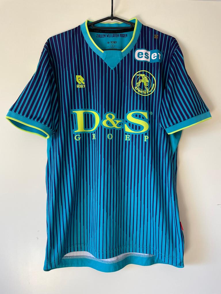 Sparta Rotterdam Robey Voetbalshirt Blauw Maat M, Kleding | Heren, Robey, Ophalen of Verzenden, Zo goed als nieuw, Voetbal