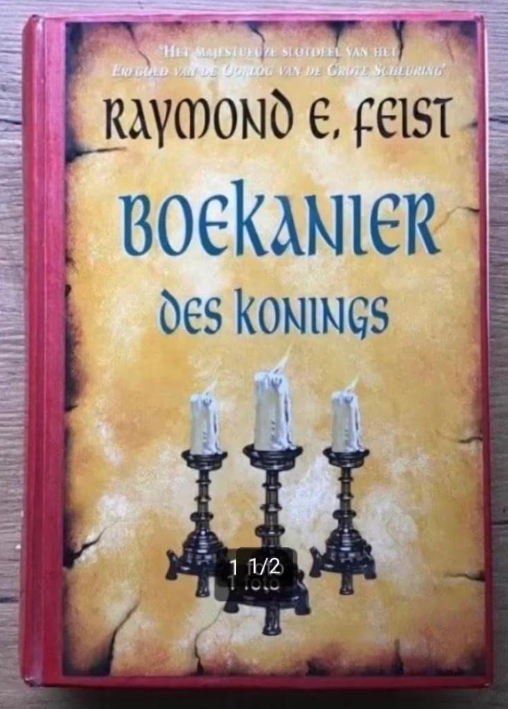 Boekanier des konings door Raymond E.Feist., Ophalen of Verzenden, Gelezen