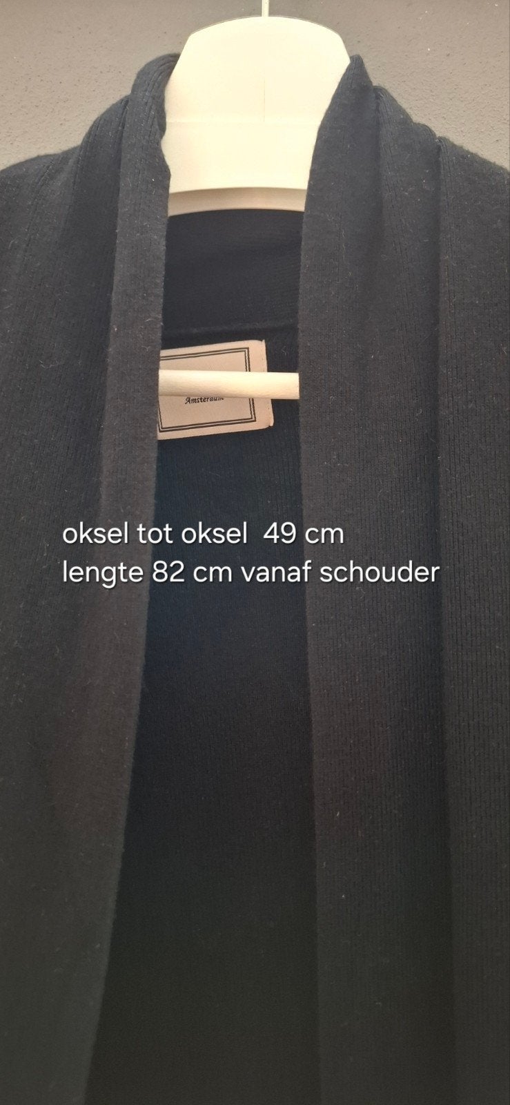 LaSalle Amsterdam zwart vest - heerlijk draagcomfort, Kleding | Dames, LaSalle Amsterdam, Zwart, Maat 42/44 (L), Ophalen of Verzenden