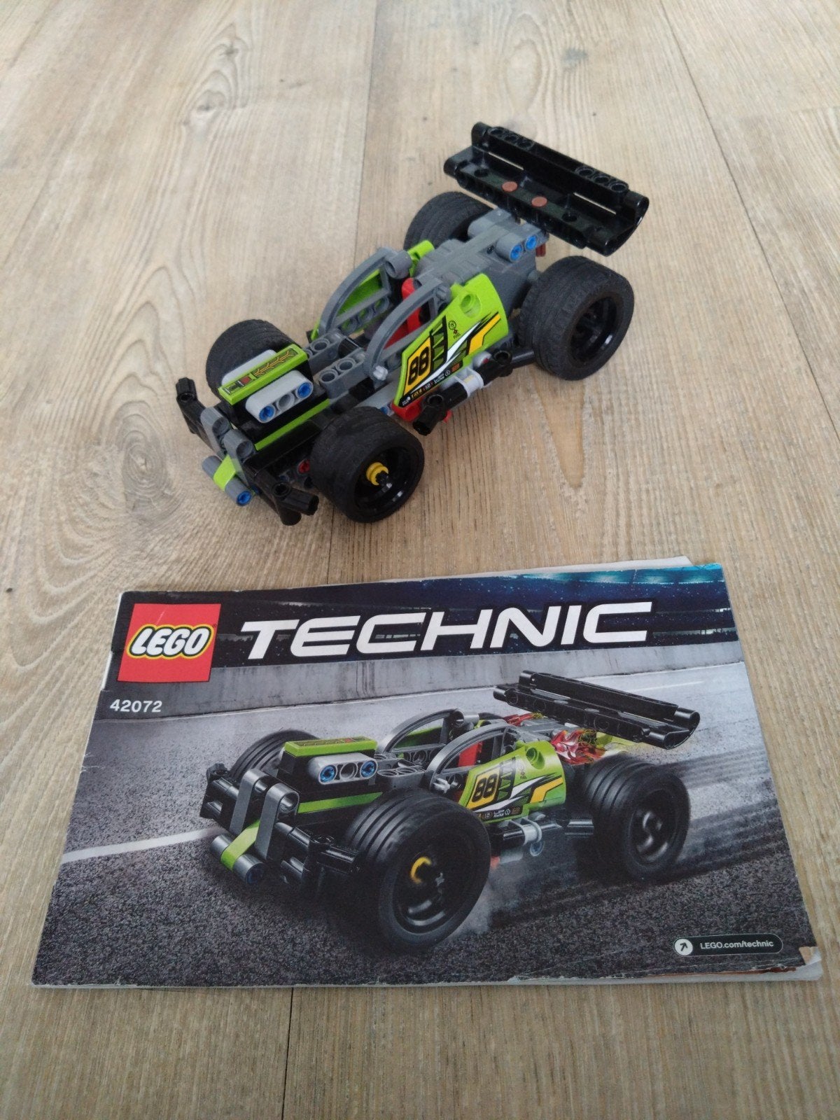 LEGO Technic 42072 Whack! met handleiding, Ophalen of Verzenden, Gebruikt, Overige merken