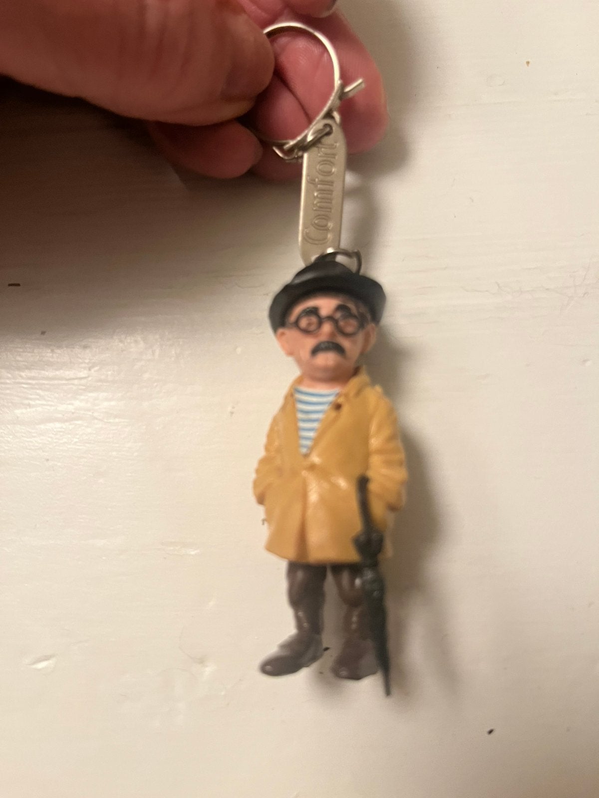 Vintage Sleutelhanger Dorus jaren 60, Ophalen of Verzenden, Zo goed als nieuw