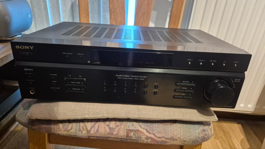 Sony STR-DE197 Stereo Receiver en Harman/Kardon Soundsticks, Ophalen, Gebruikt