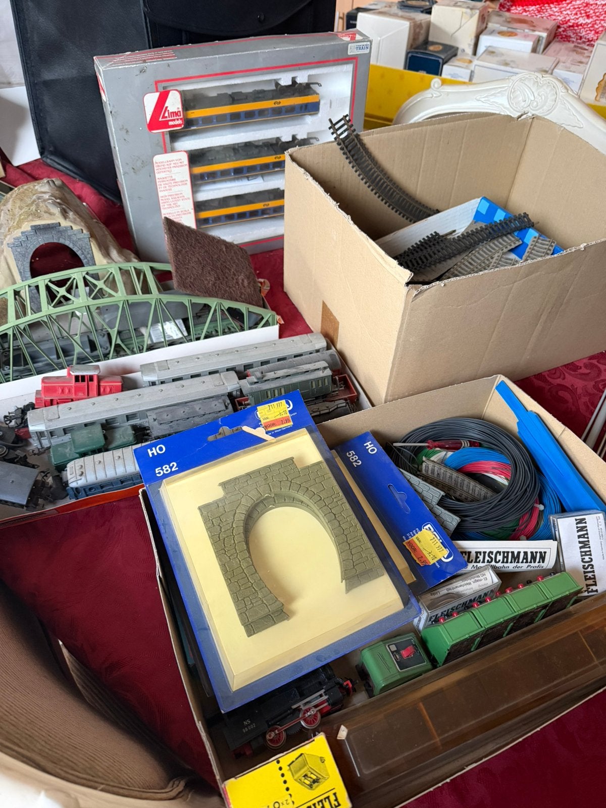 Verzameling miniatuur treinen, Ophalen, Gebruikt, Trein