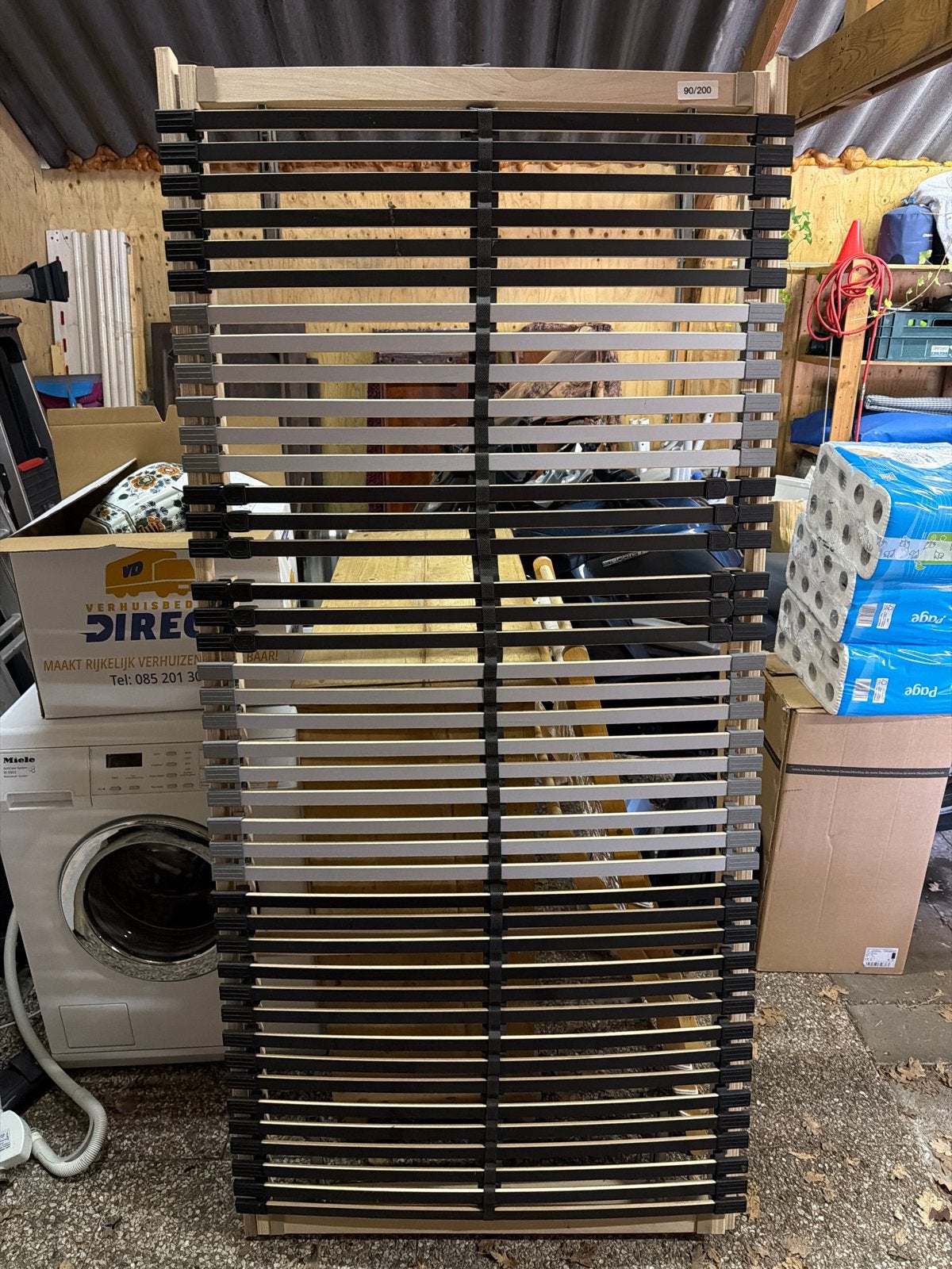 IKEA Lattenbodem 90x200 cm, Ophalen, Gebruikt, 90 cm, Eenpersoons