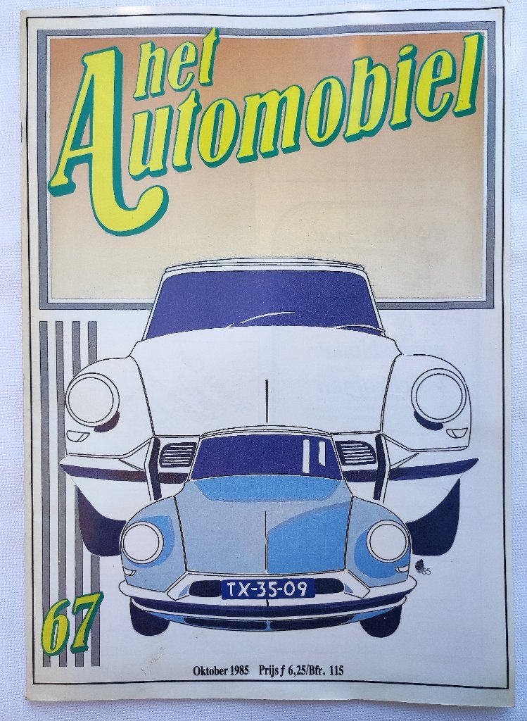 1985 Het Automobiel Magazine Nr 67 Citroën DS ID Special, Ophalen of Verzenden, Gelezen, Citroën