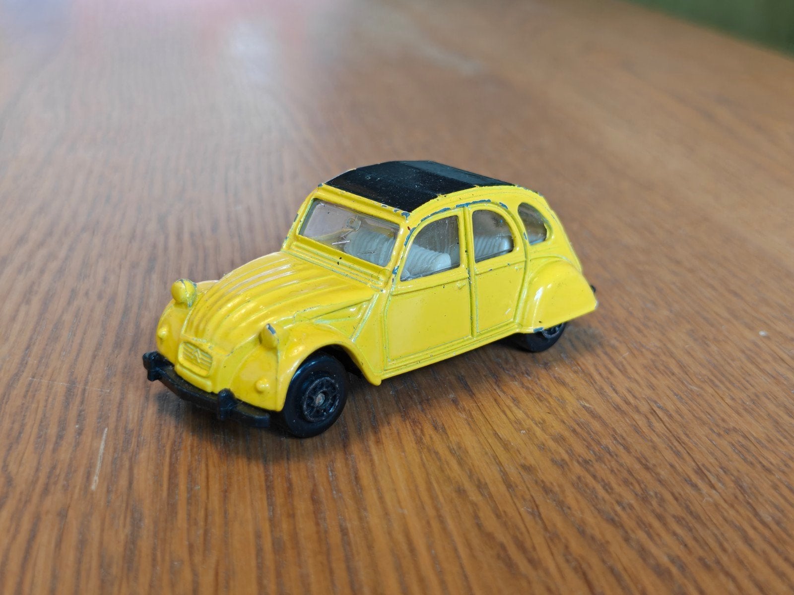 Edocar Citroen 2CV EEND GEEL, Ophalen of Verzenden, Zo goed als nieuw, Auto