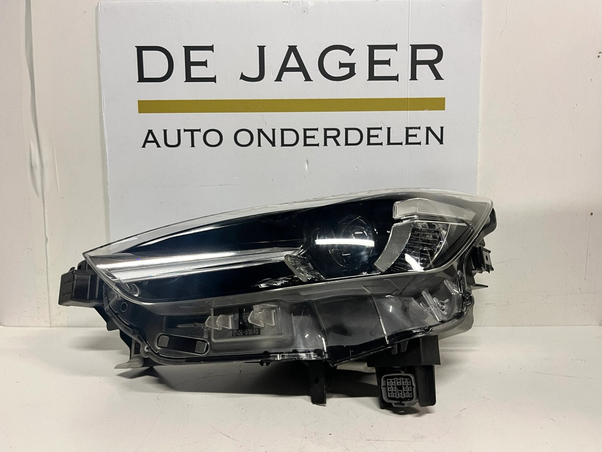 MAZDA CX 3 CX3 VOL LED KOPLAMP LINKS D10E-51040 BESCHADIGD, Gebruikt, Shinchi, Fuchu-Cho 3-1
730-8670  Hiroshima, Mazda Motor Corporation