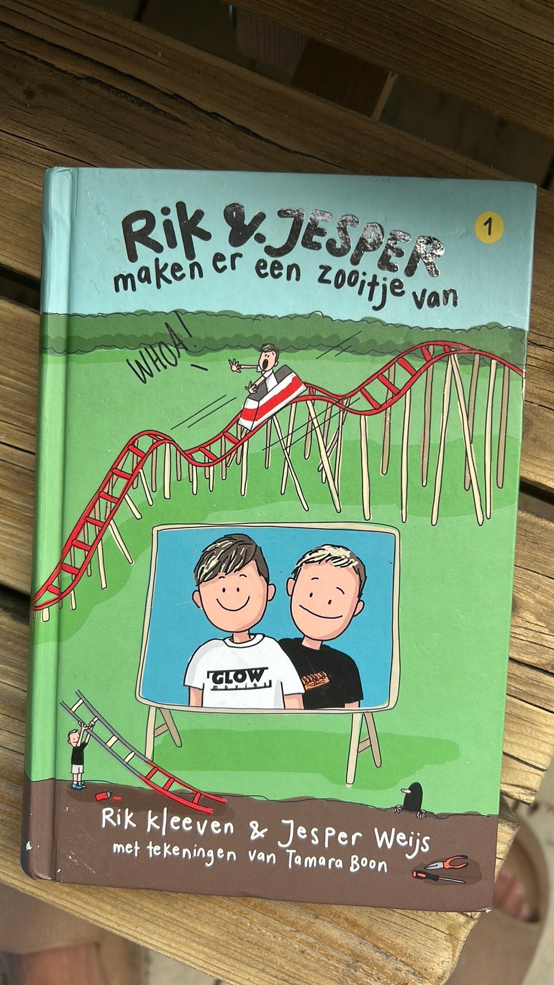 Rik en jesper boek, Ophalen, Zo goed als nieuw