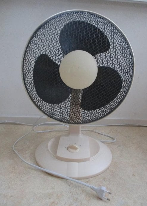 Hema vintage tafel ventilator, Oosterveldweg 15, 7274 DZ, Verzenden, Zo goed als nieuw, Stichting Angel's Choice