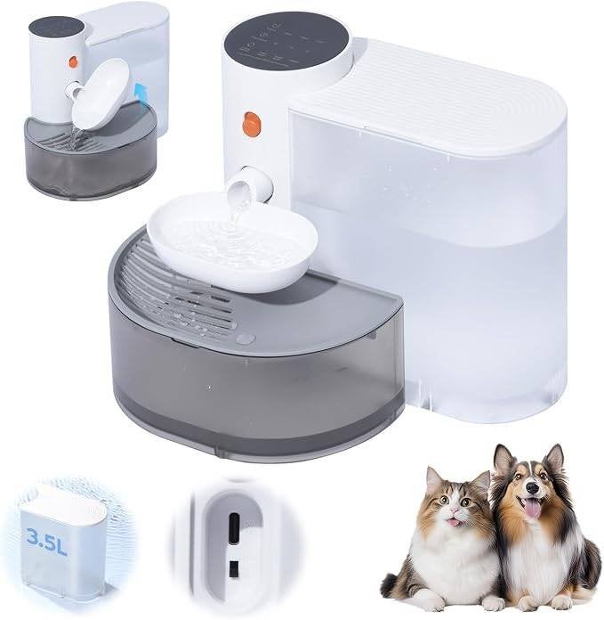 Katten fontein met kantelbakje nieuw in doos, Ophalen of Verzenden, Nieuw