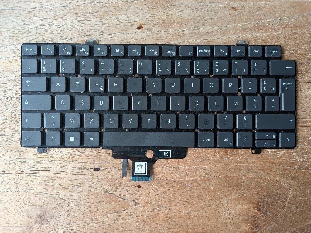 Dell Latitude 5420/5430/7420/7430/E5420 toetsenbord AZERTY, Computers en Software, Toetsenborden, Azerty, Ophalen of Verzenden