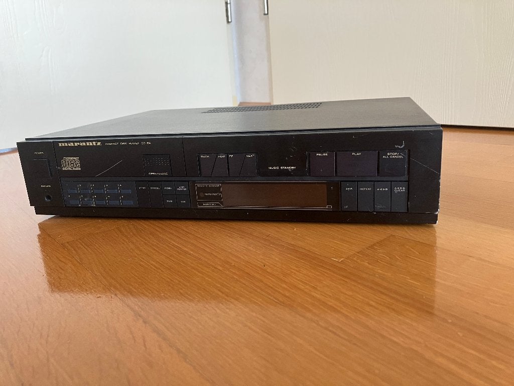 Vintage Marantz CD-84, optische gebruikssporen, techn. 100%, Ophalen of Verzenden, Gebruikt, Marantz