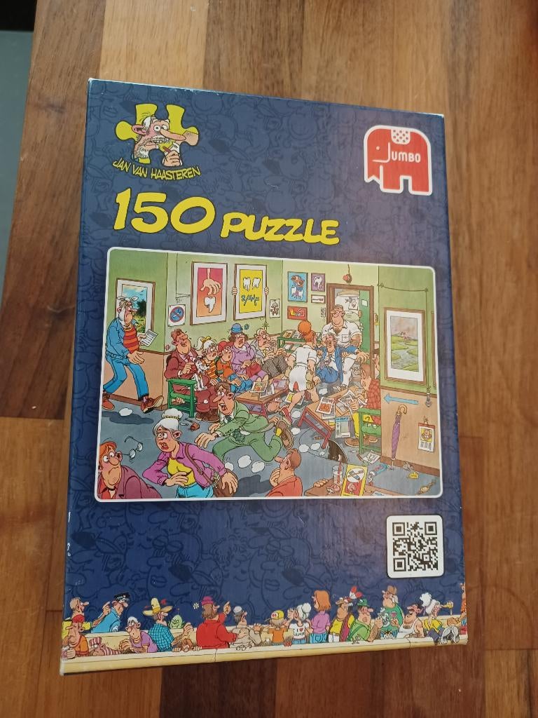 Jan van haasteren puzzel 150, Ophalen of Verzenden, Minder dan 500 stukjes, Gebruikt, Legpuzzel