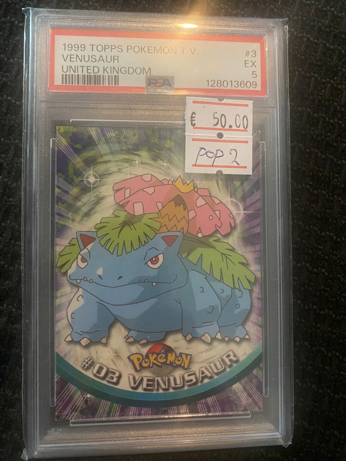 venusaur topps psa slab pokemon, Hobby en Vrije tijd, Verzamelkaartspellen | Pokémon, Ophalen of Verzenden, Zo goed als nieuw