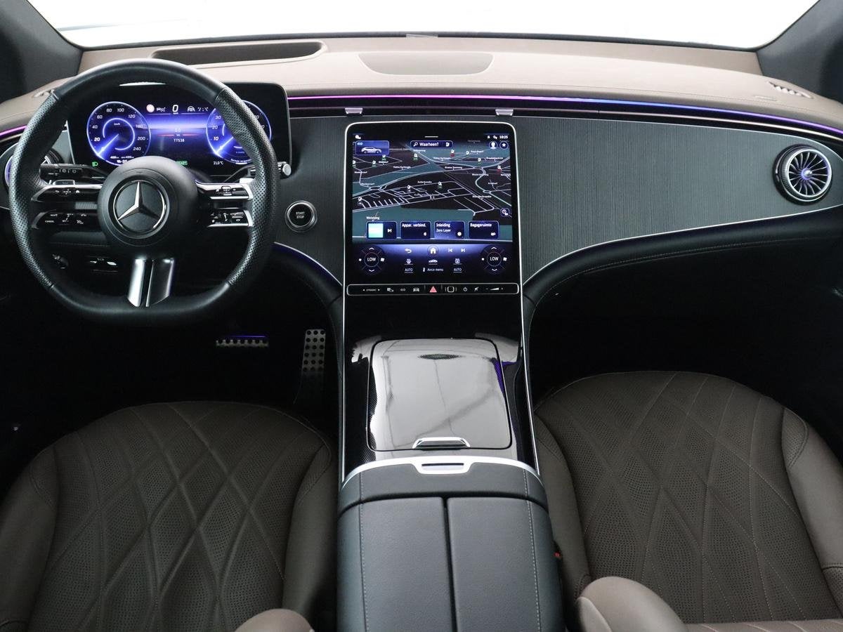 Mercedes-Benz EQE SUV 350 4Matic AMG Line 91 kWh | 97.1% | P, Automaat, 131 €/maand, Blauw, Origineel Nederlands
