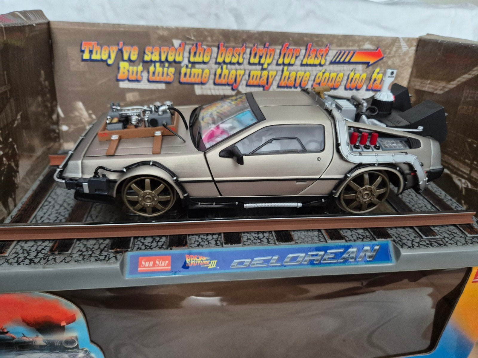 Sun Star DeLorean Back to the Future III, Ophalen of Verzenden, Zo goed als nieuw, Sun Star