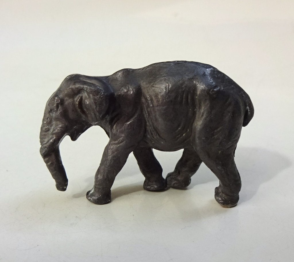Oud olifant beeldje: lood, Ophalen of Verzenden