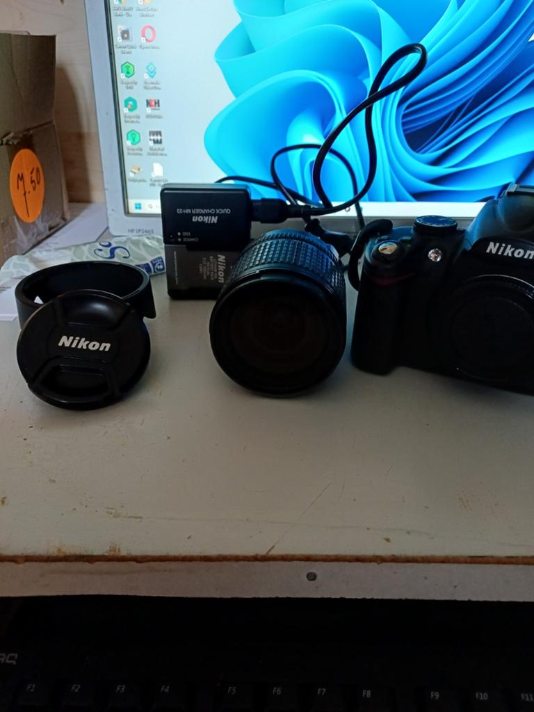 Nikon D5000 digitale spiegelreflexcamera - Zeer compleet, Gebruikt, Spiegelreflex, Ophalen of Verzenden, 4 t/m 7 keer