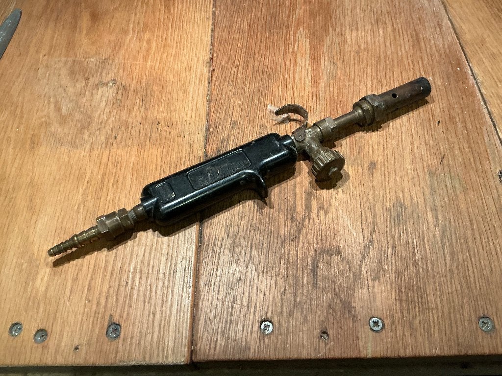 Oude gas brander, Ophalen of Verzenden, Gebruikt