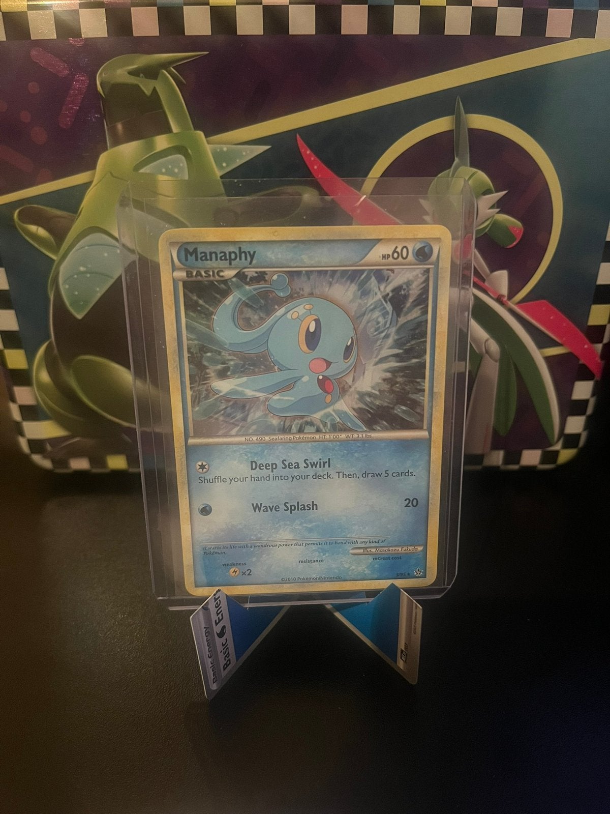 Manaphy #3 holofoil, Ophalen of Verzenden, Zo goed als nieuw
