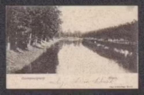 Hoorn Oosterpoortgracht Jonkheer Vollenhove., Verzamelen, Ophalen of Verzenden, Voor 1920, Gelopen, Noord-Holland