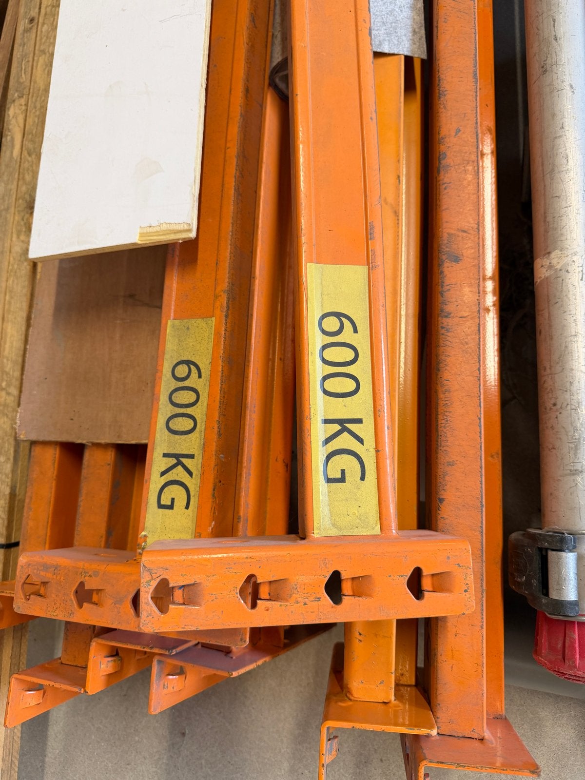 Palletstelling liggers 270cm, 600kg draagvermogen, Ophalen of Verzenden