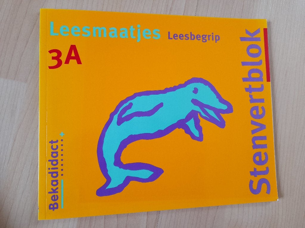 NIEUW STENVERTBLOK LEESMAATJES LEESBEGRIP 3 A, Ophalen of Verzenden, Nieuw, Overige niveaus, Nederlands