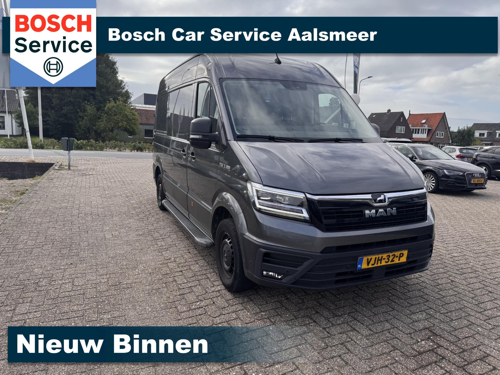 MAN TGE 35 2.0 Standaard L3 Hoog 4x4 / Mega Full / Camera /, Stof, Gebruikt, 4 cilinders, Start-stop-systeem