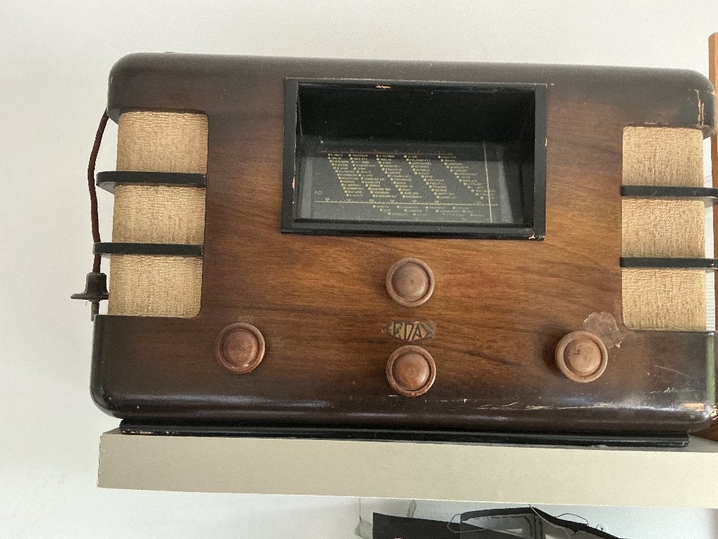Antieke Franse radio - Niet werkend, Ophalen