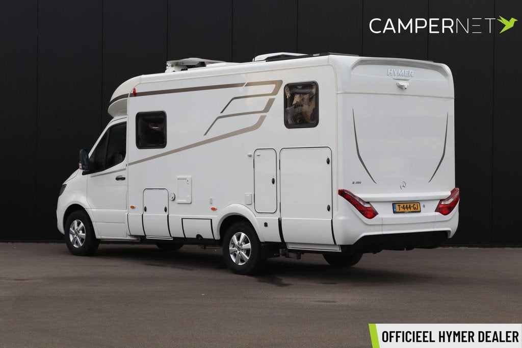 Hymer BMC-T 580 177pk Automaat | Lengtebedden | LPG installa, Caravans en Kamperen, Campers, Automaat, Achteruitrijcamera, Tot en met 2