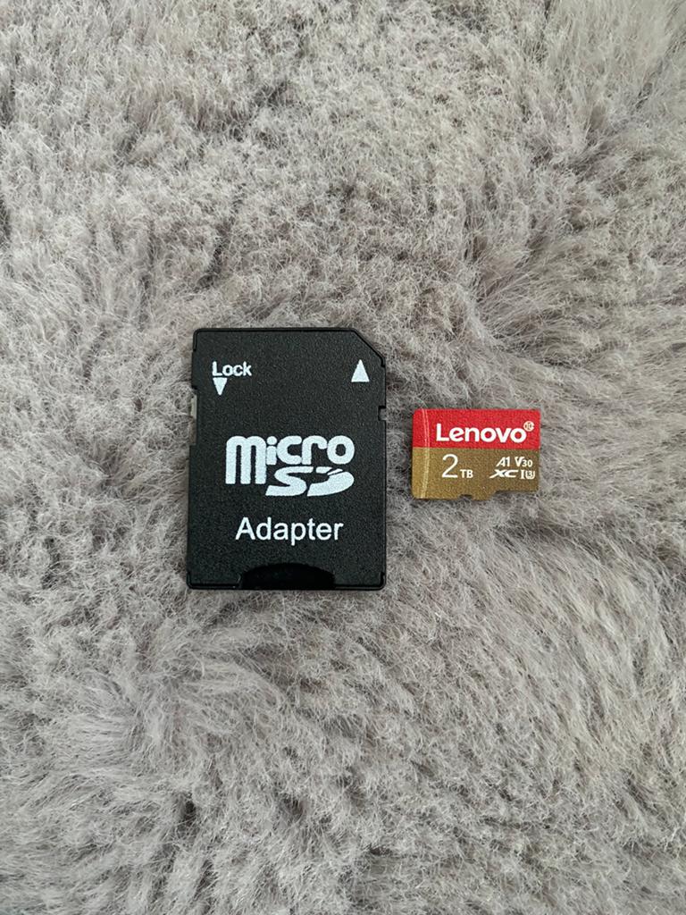 Micro SD geheugenkaart 2 TB plus adapter, A2, V30, nieuw, SD, 1 TB of meer, Nieuw, Ophalen of Verzenden