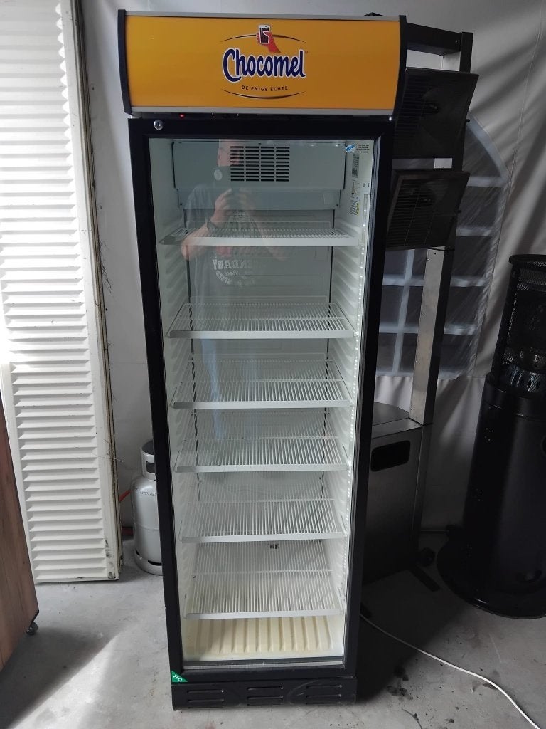 chocomel koelkast, Ophalen, Zonder vriesvak, 160 cm of meer, Minder dan 75 liter