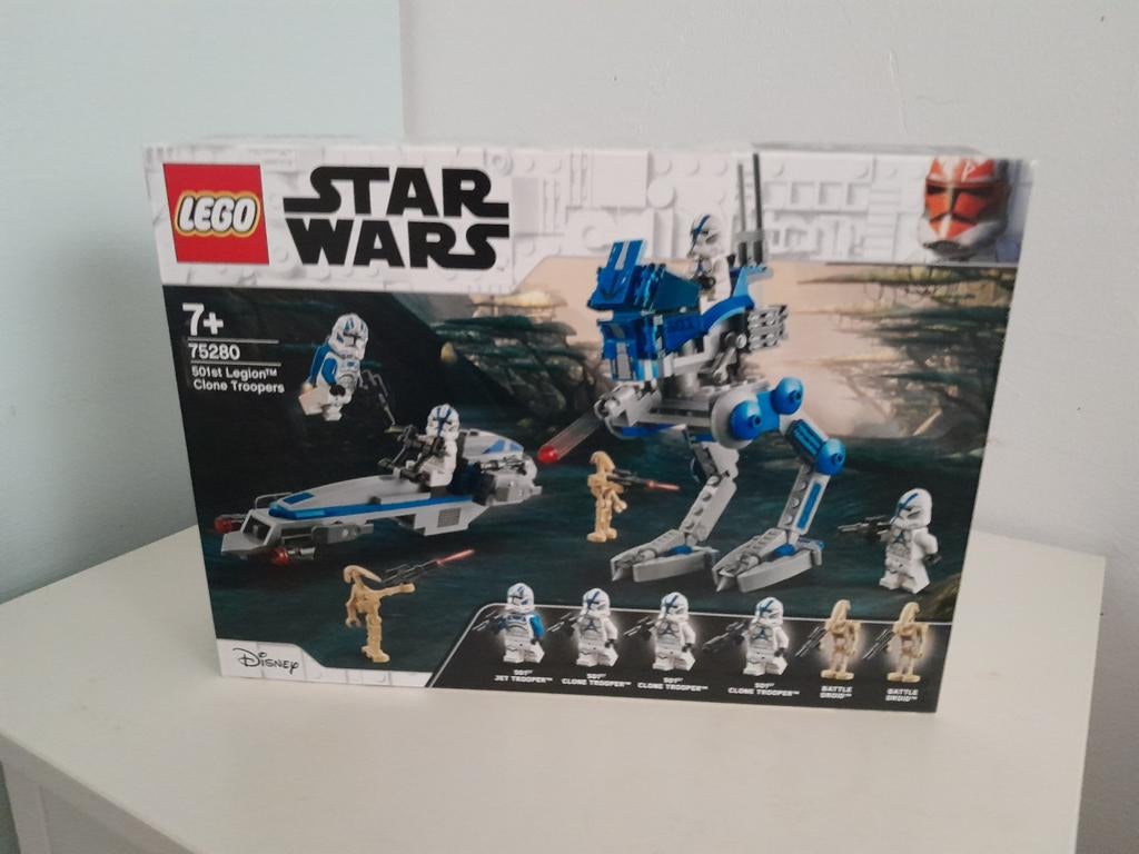 LEGO Star Wars 501st Legion Clone Troopers (75280), Inclusief minifiguren, Star Wars, Lego, Nieuw
