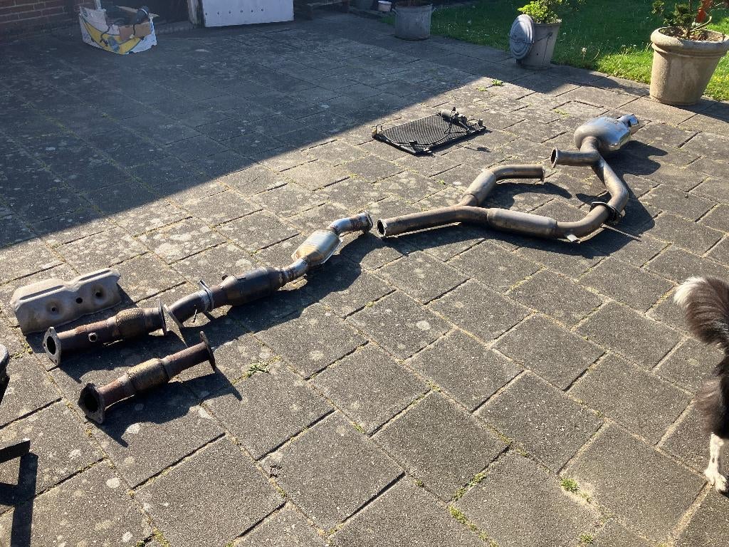 Uitlaat compleet Toyota SUPRA MK4 (1985), Auto-onderdelen, Uitlaatsystemen, Ophalen, Gebruikt, Toyota