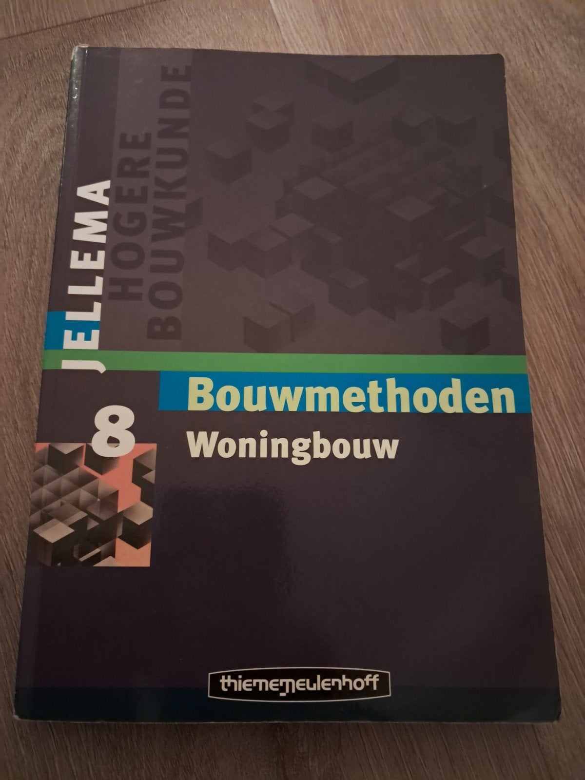 Jellema Hogere Bouwkunde 8: Bouwmethoden Woningbouw, Ophalen of Verzenden, Zo goed als nieuw, Bouwkunde, Jellema