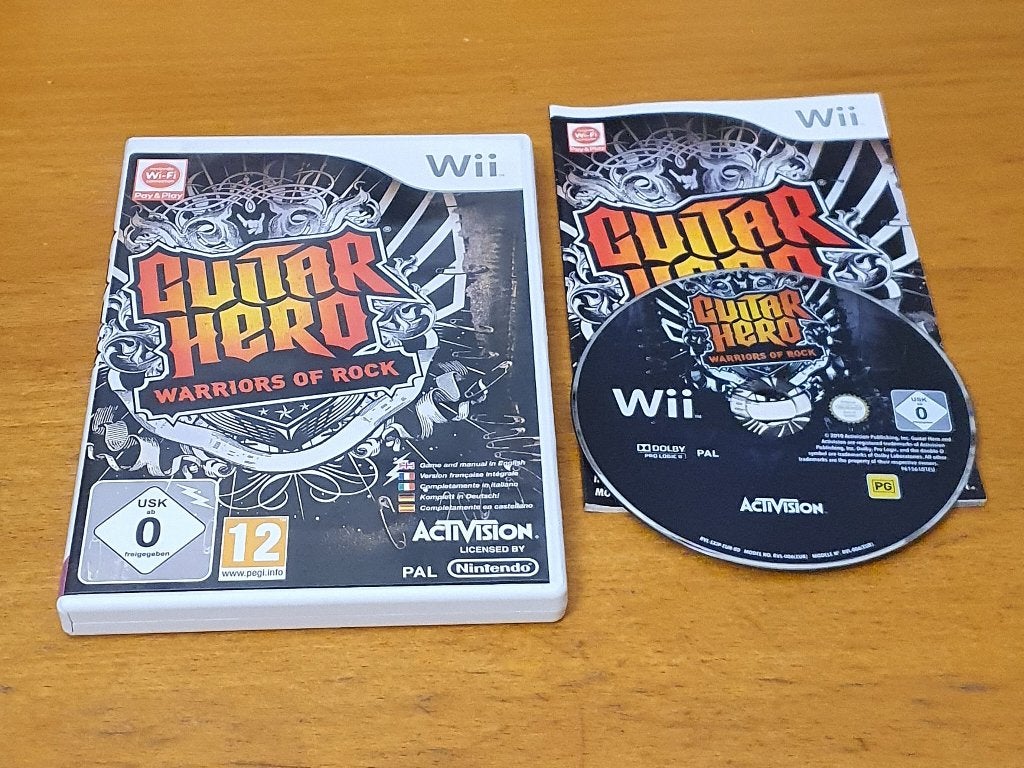 Wii | Guitar Hero Warriors of Rock, Muziek, Gebruikt, 1 speler, Ophalen of Verzenden