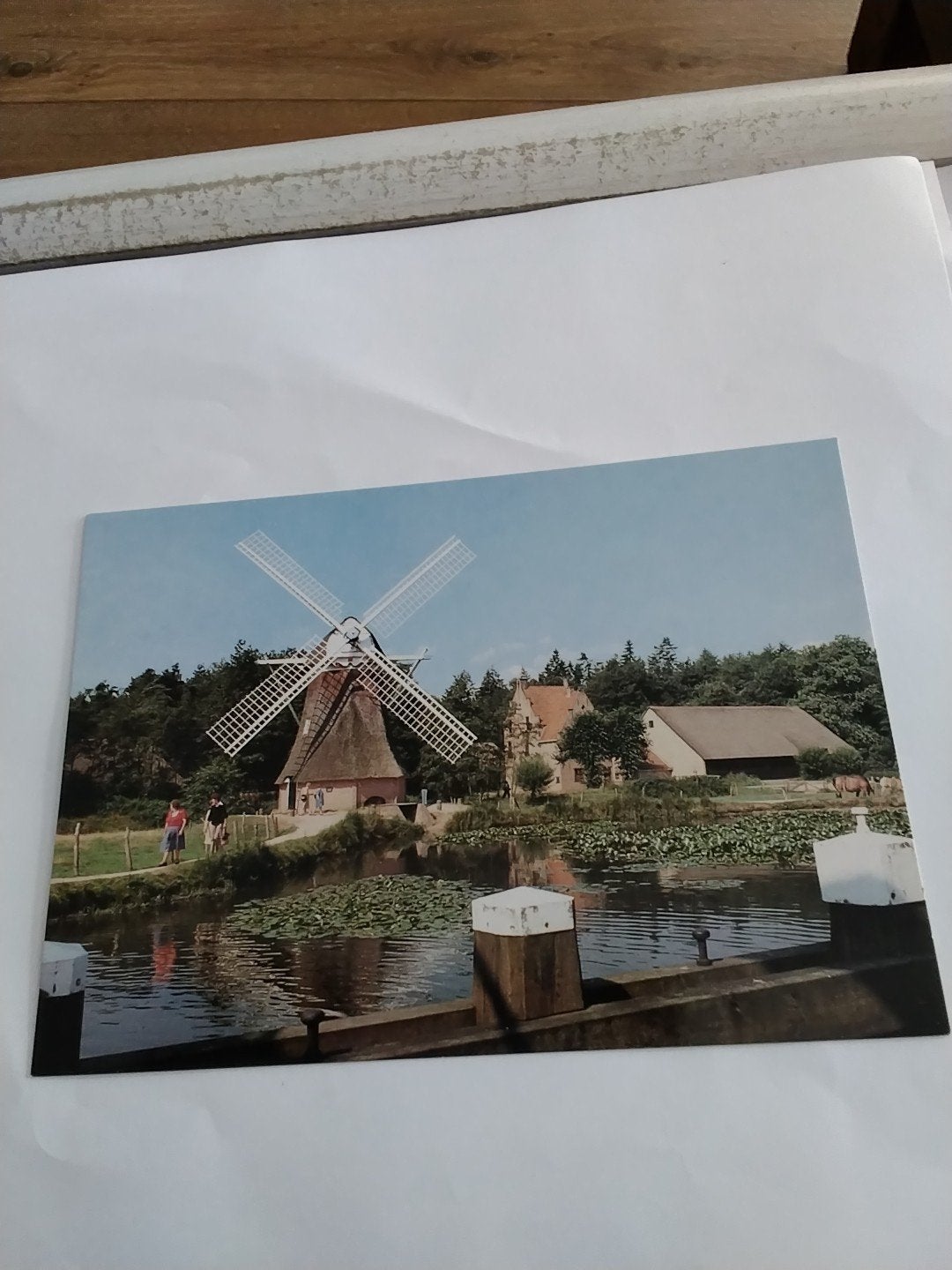 kaart Poldermolen Noordlaren boerderij  Oud Beijerland, Ophalen of Verzenden, 1980 tot heden, Ongelopen, Gelderland