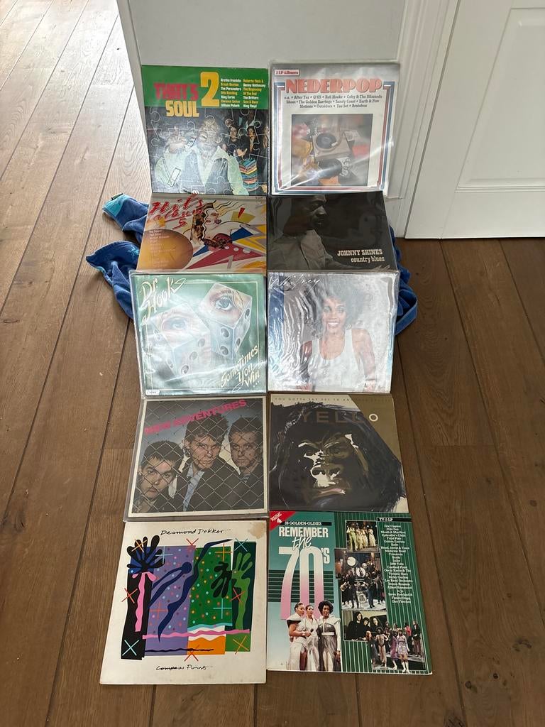 Diverse LP's - Pop, Rock, Soul, Disco - Jaren '70 & '80, Cd's en Dvd's, Ophalen, Zo goed als nieuw, 12 inch