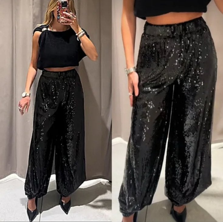 Zara harem broek festival  maat 36 nieuw met labels, Zwart, Nieuw, Ophalen of Verzenden, Maat 36 (S)