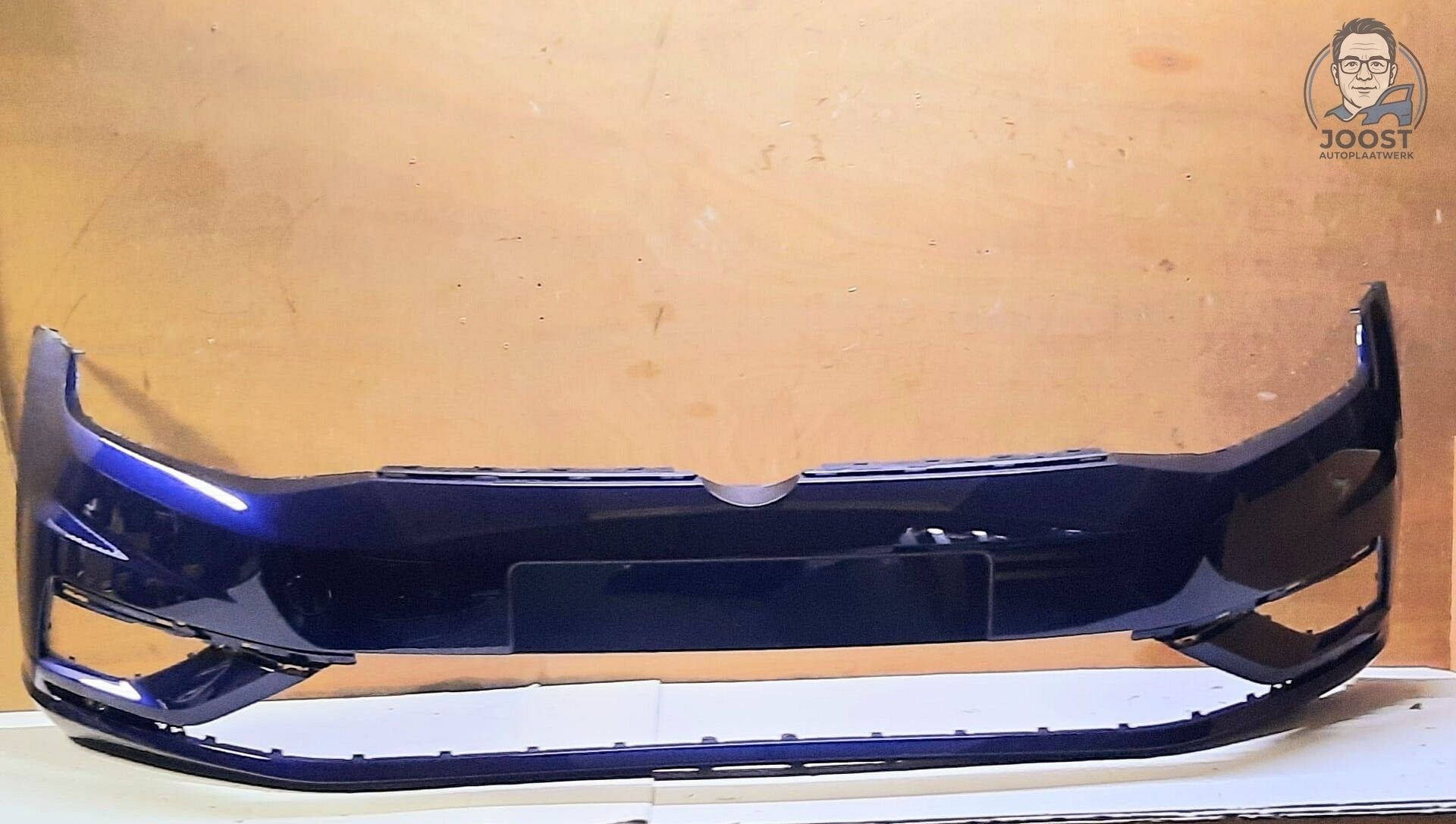 Voorbumper org. nieuw VW Golf 7.5 v.a '17 Atlantic Blue LC5B, Herkomst onderdeel bekend, Nieuw, Ophalen of Verzenden, Bumper