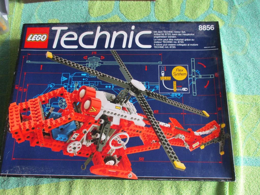 lego technic Set 8856 Wervelwind Redding, Ophalen of Verzenden, Gebruikt, Complete set, Lego