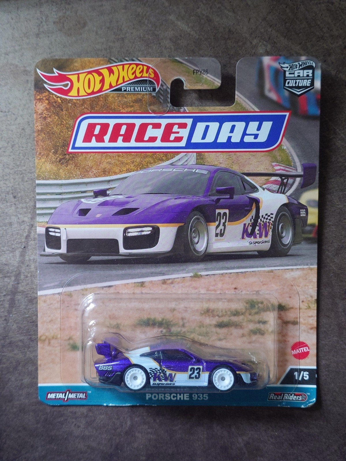 Hot Wheels Premium Porsche 935 Race Day 1/5, Ophalen of Verzenden