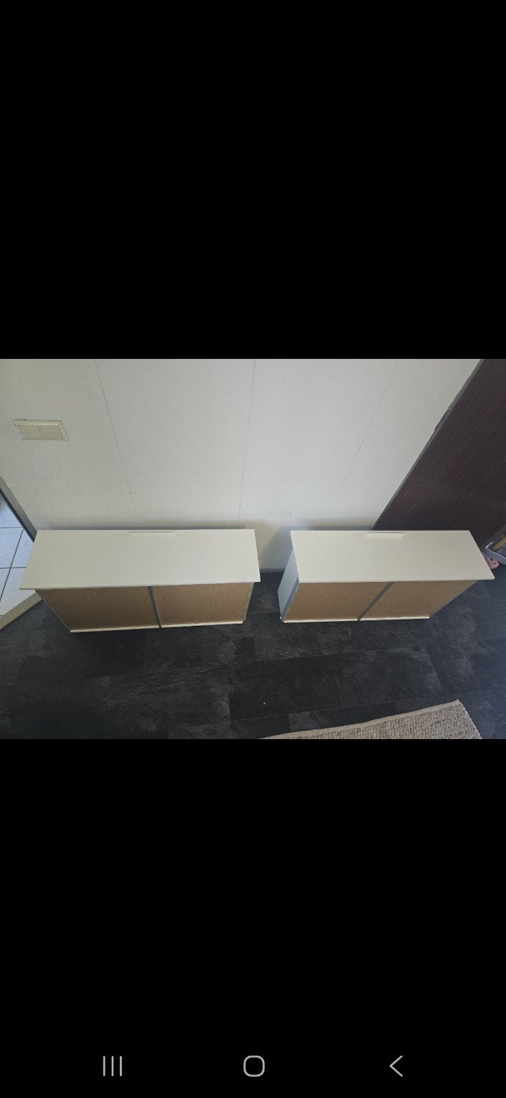 2 IKEA MALM bedlades wit voor hoog frame, Ophalen