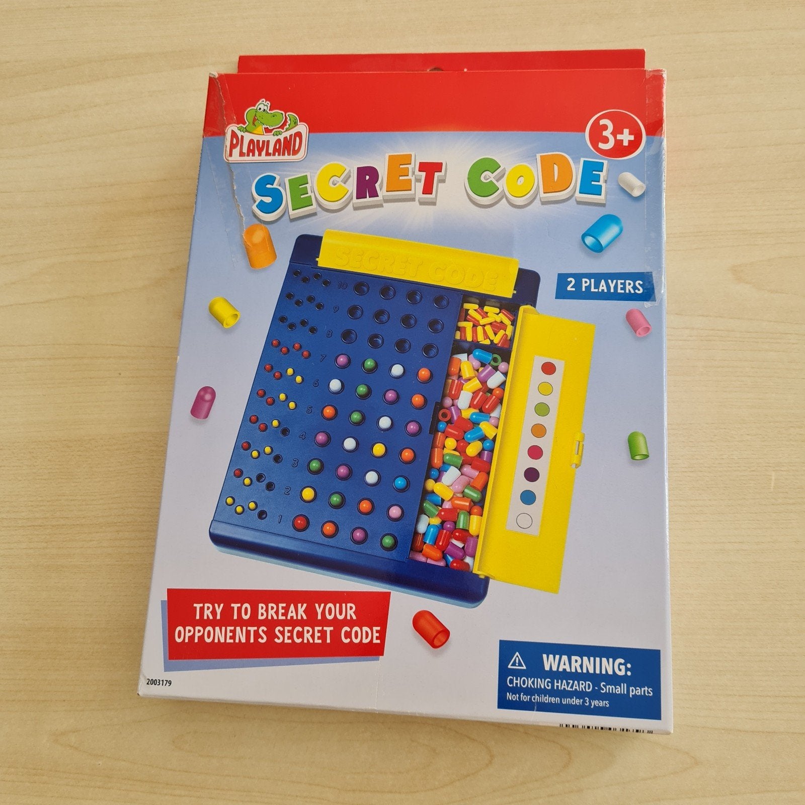Playland Secret Code Spel - Kraak de code!, Hobby en Vrije tijd, Een of twee spelers, Ophalen of Verzenden, Zo goed als nieuw