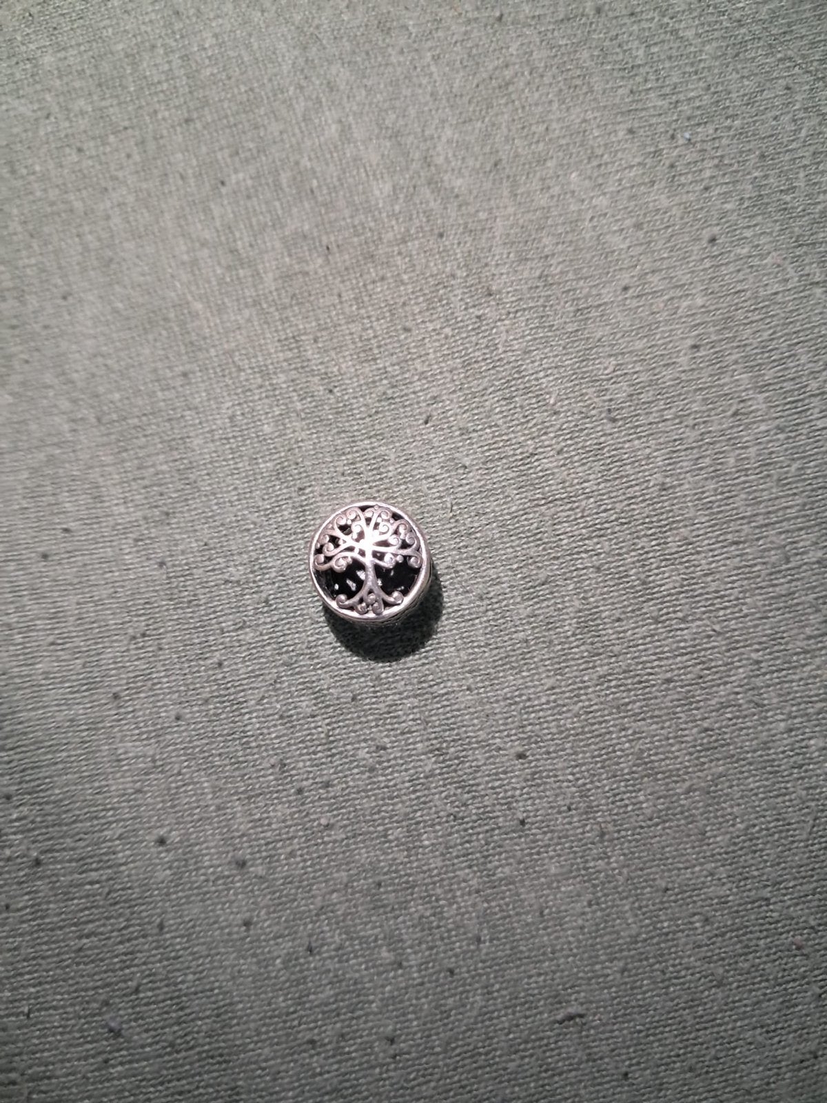 Pandora bedel Levensboom met strass, Pandora, Ophalen of Verzenden, Zo goed als nieuw, 1 bedel