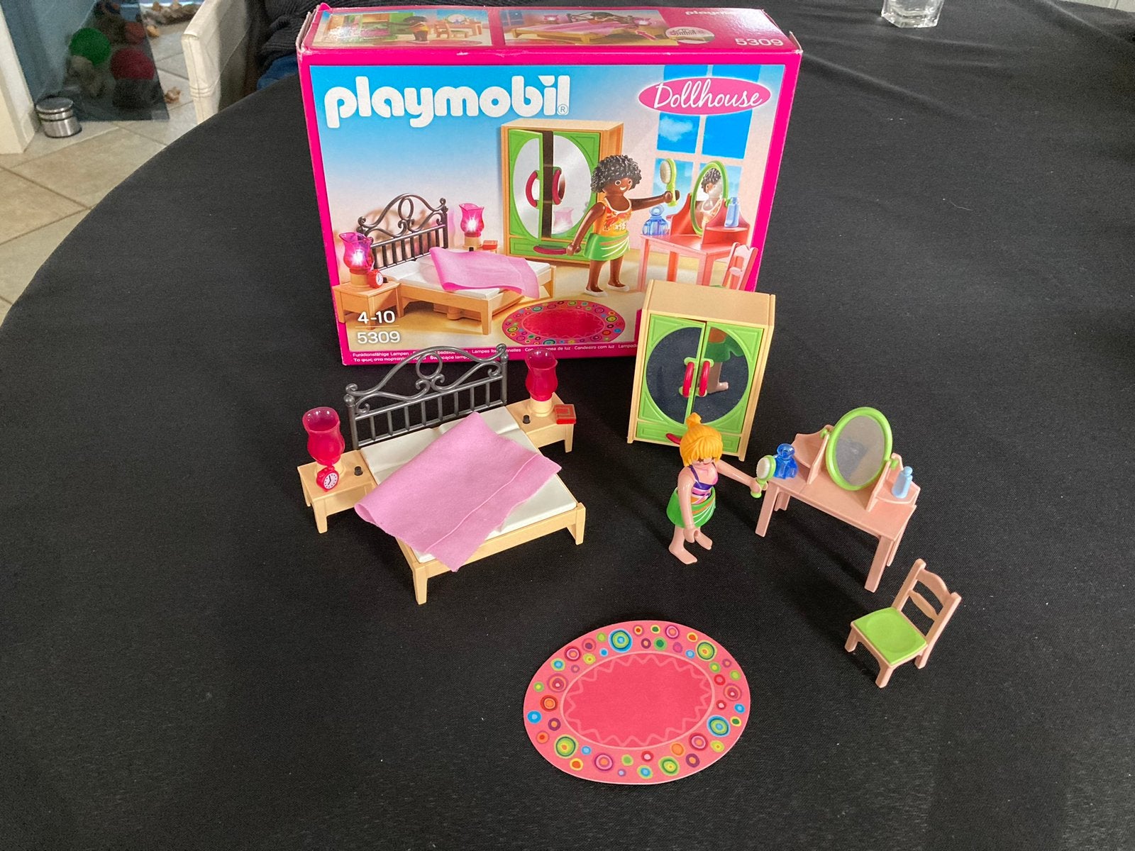 Playmobil slaapkamer met make-up tafel 5309 + ovv, Ophalen of Verzenden, Zo goed als nieuw