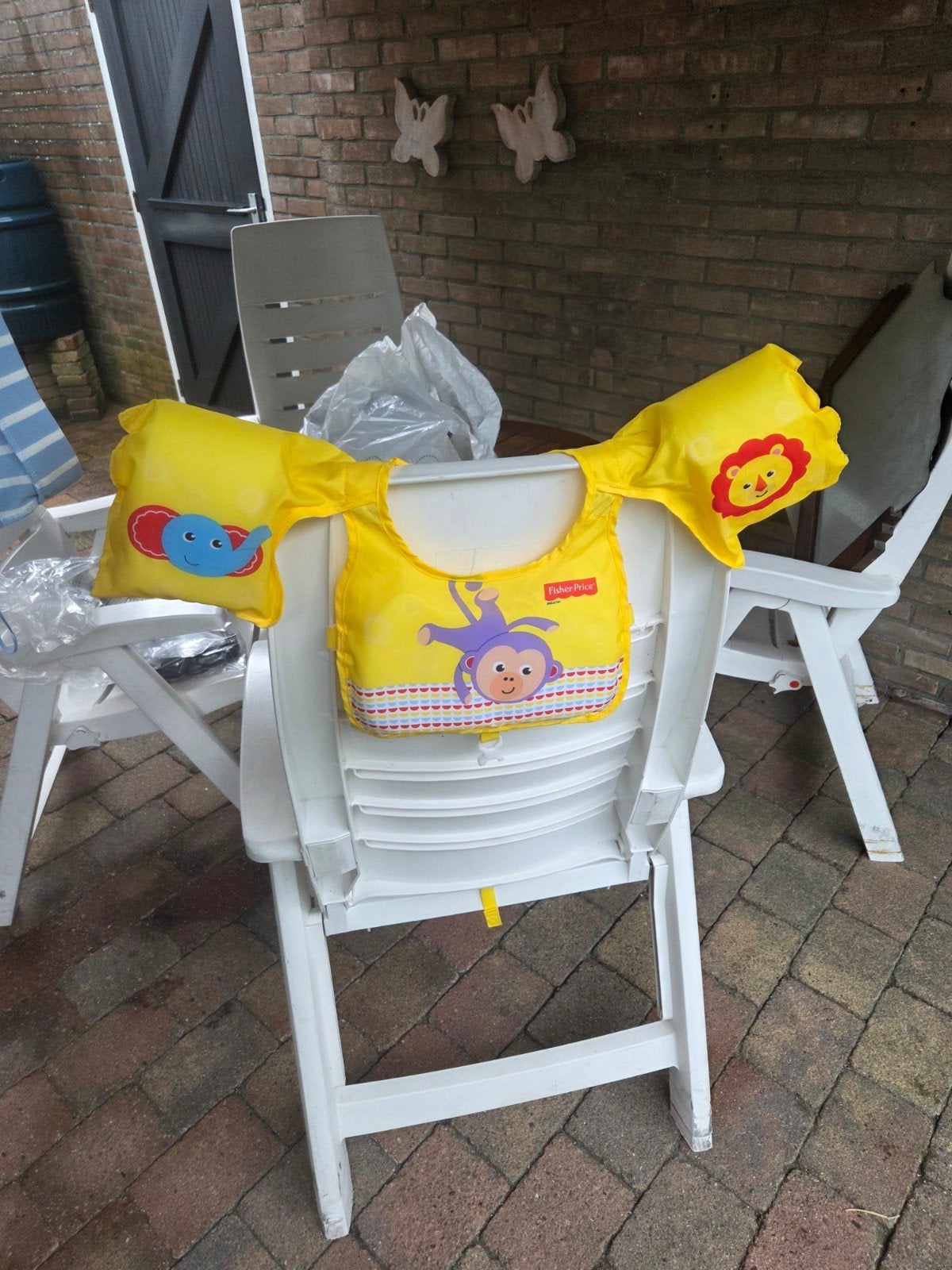 Fisher-Price zwemvest met armvleugels 18-30kg, Ophalen of Verzenden, Gebruikt